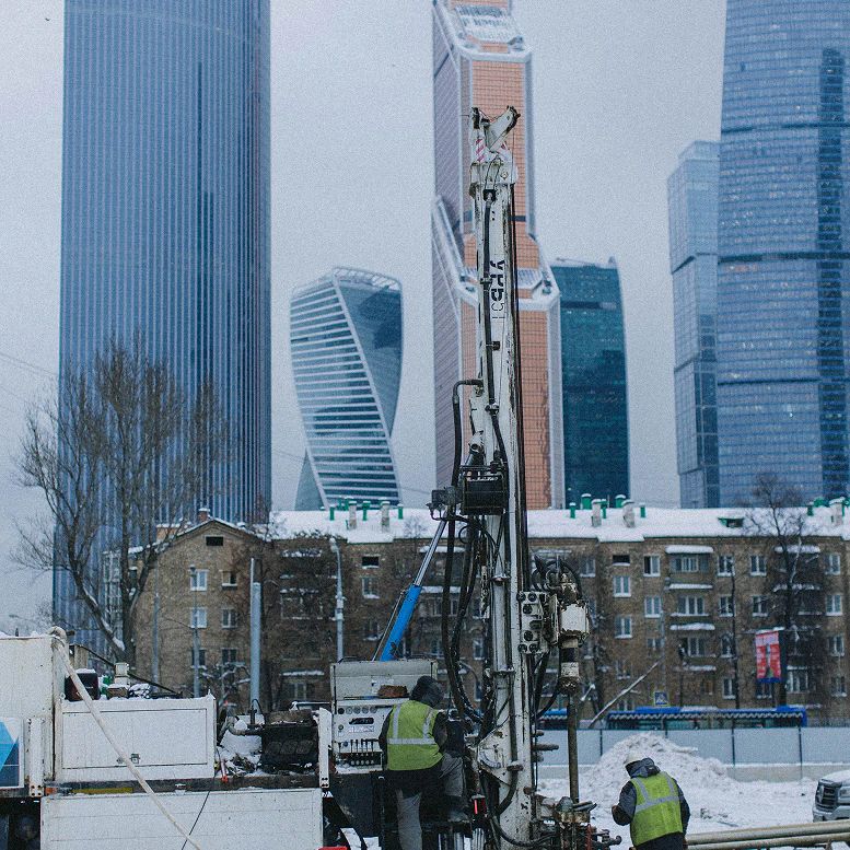 Вид на Москву